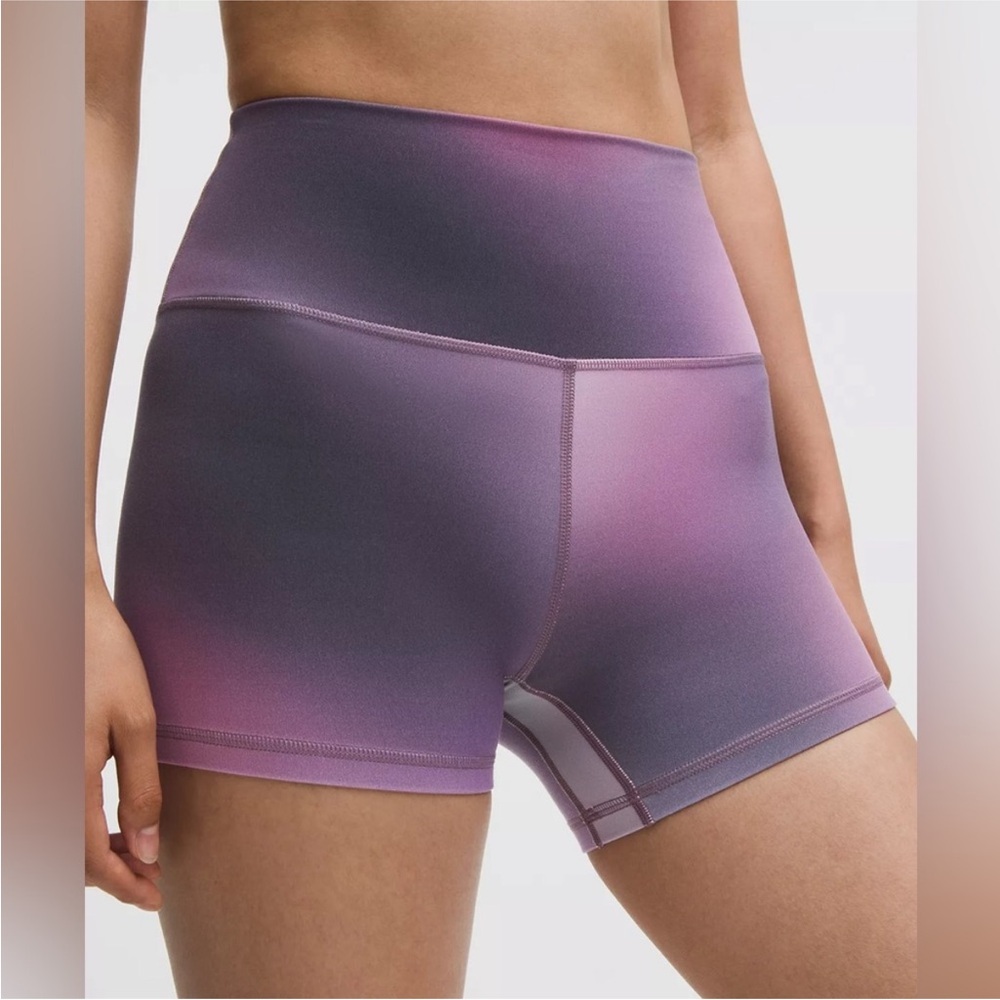 lululemon athletica Ombre Purple Athletic Shorts